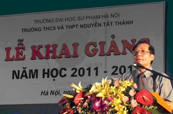 Náo nức ngày khai giảng ở ngôi trường mang tên Bác